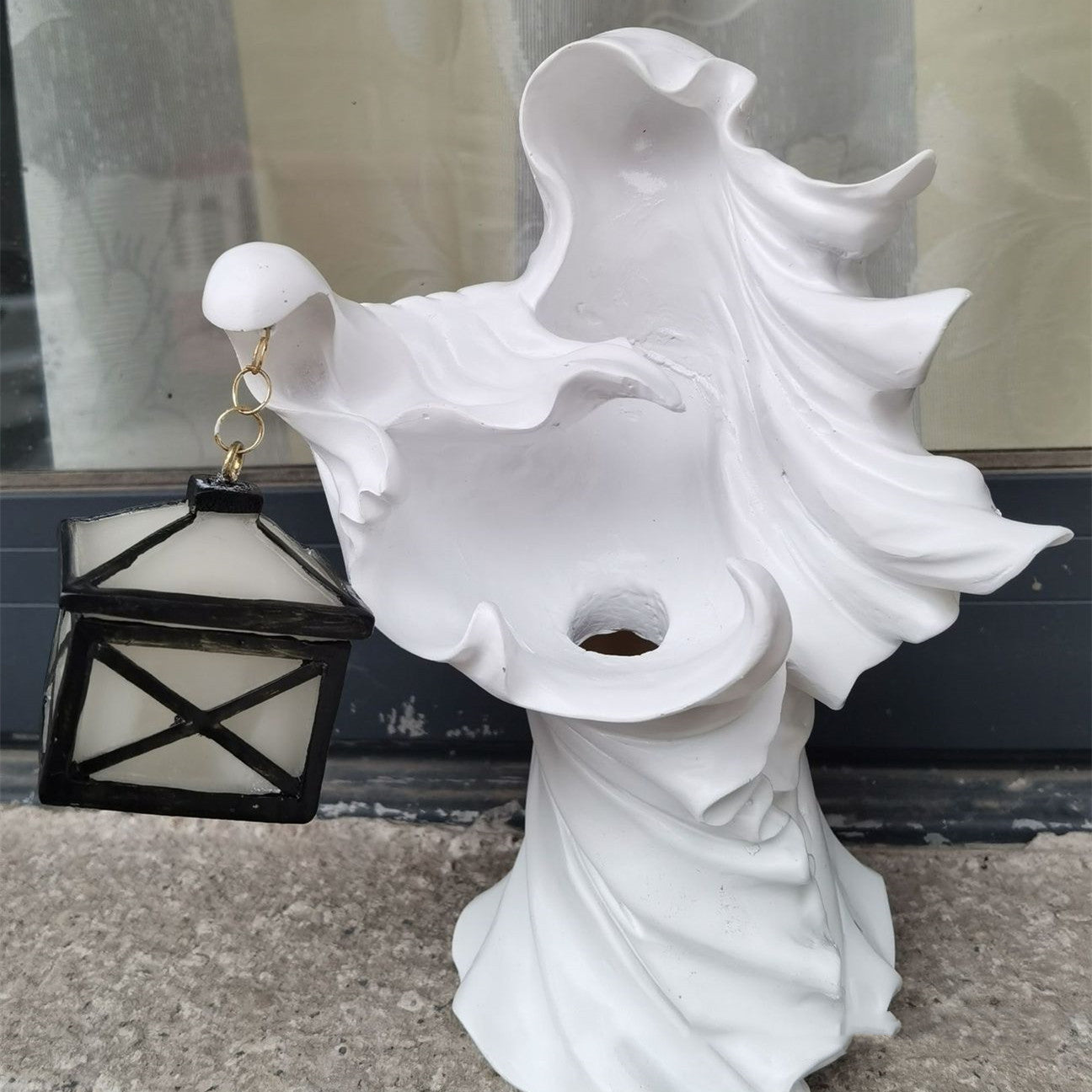 New Halloween Witch Resin Lantern