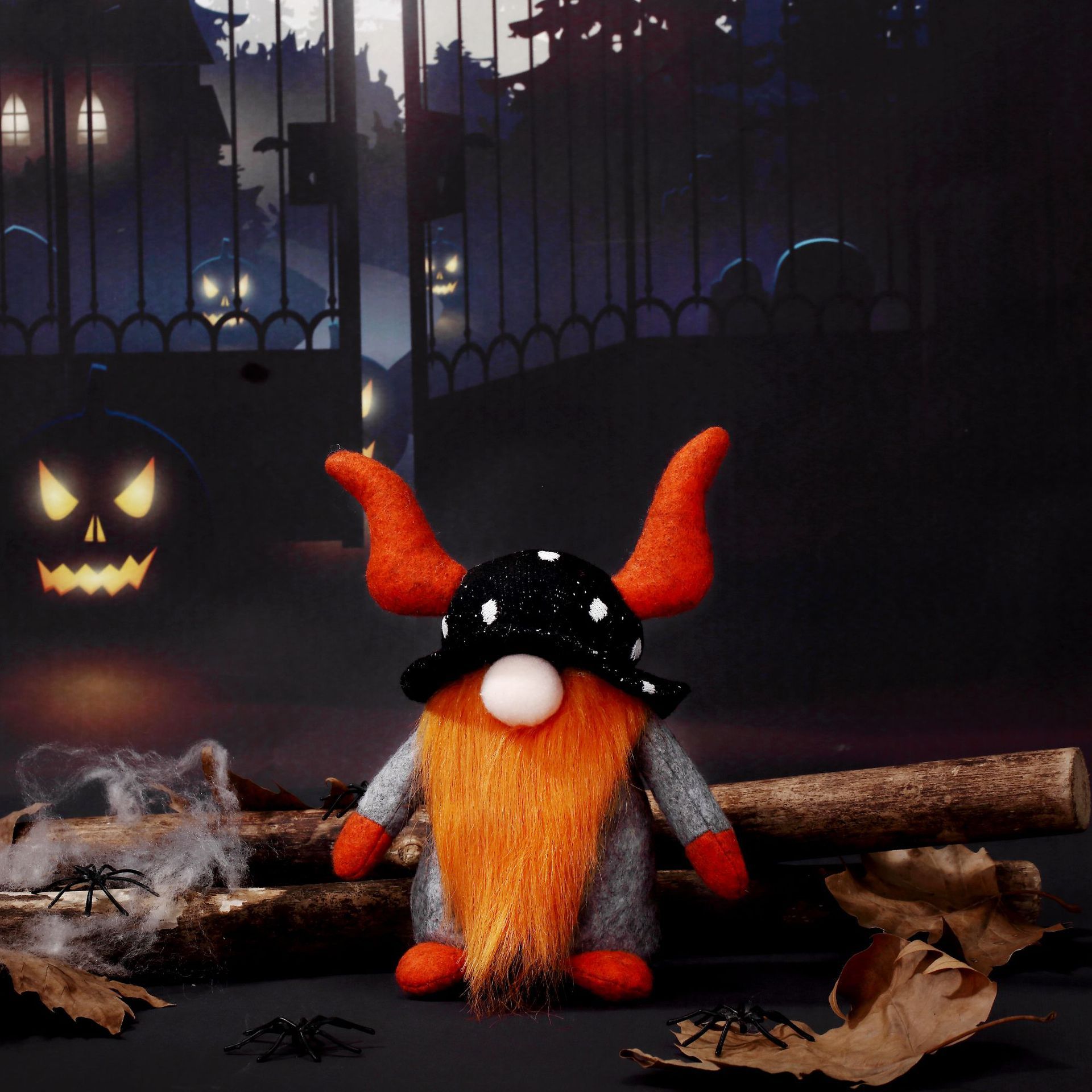 Halloween Bat Faceless Doll