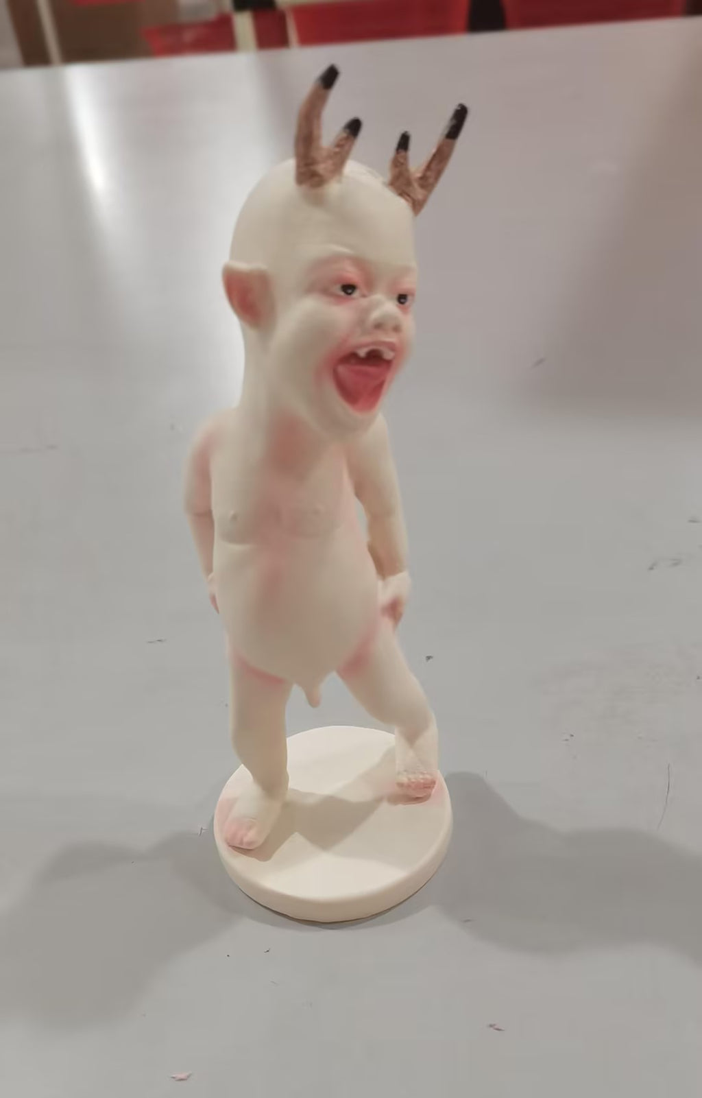 Halloween Scary Baby Resin Figurine