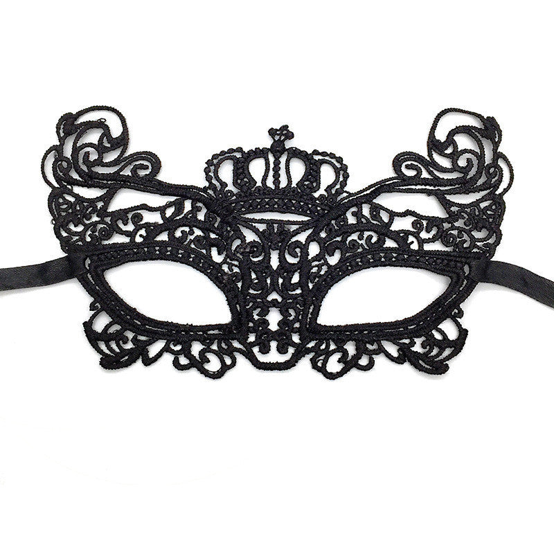 Halloween props half face blindfold