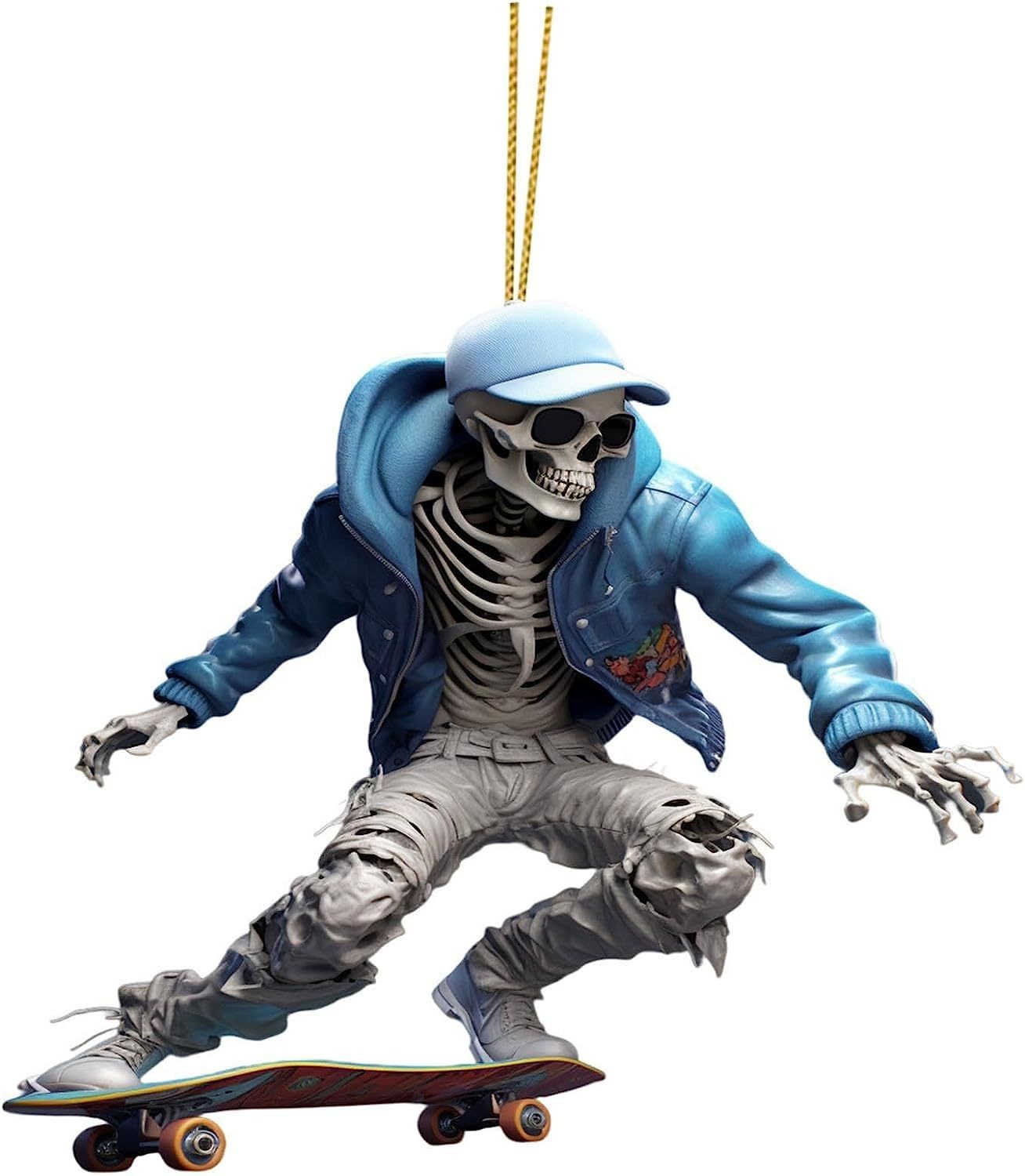Halloween Skull Automobile Hanging