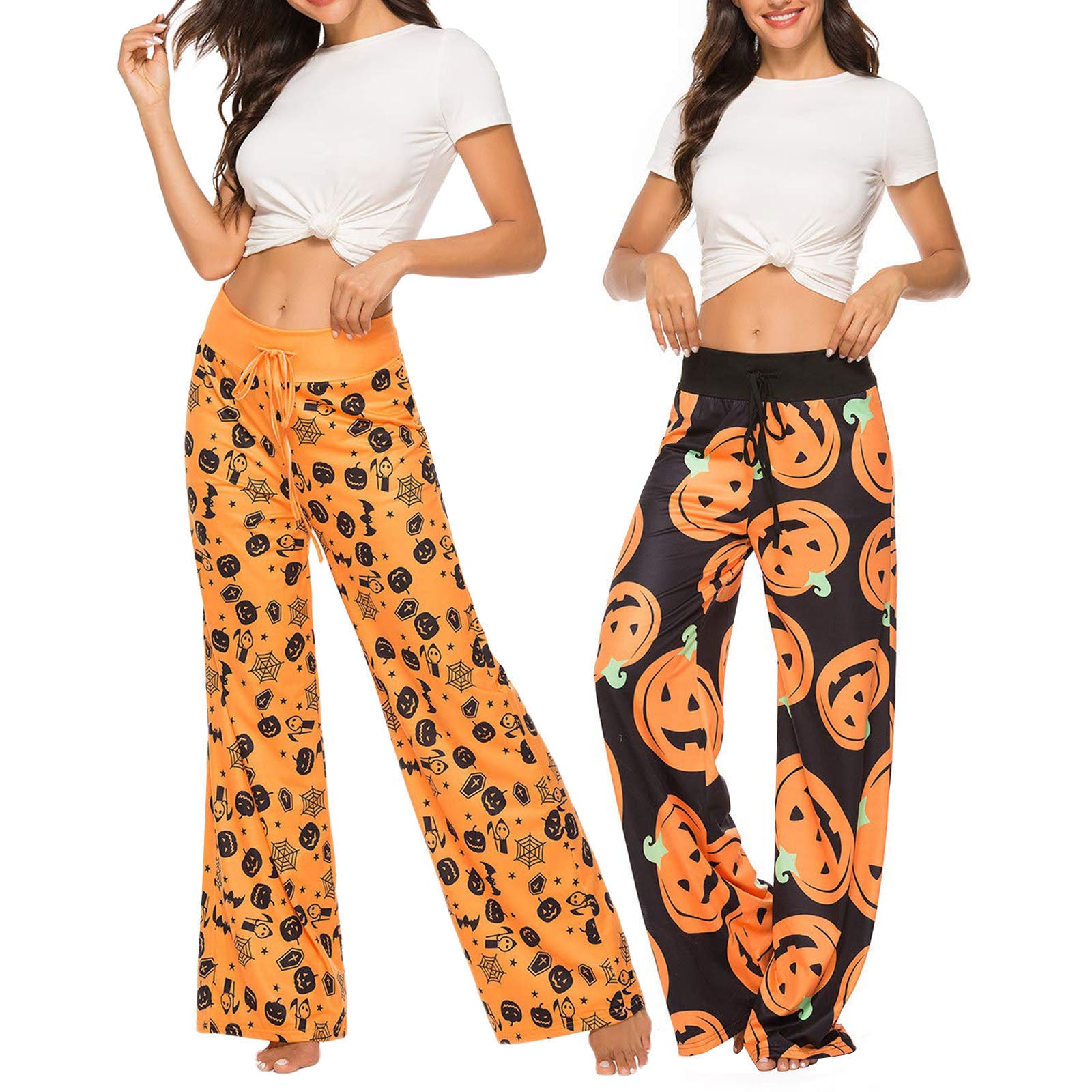 Halloween  Loose Casual Pants