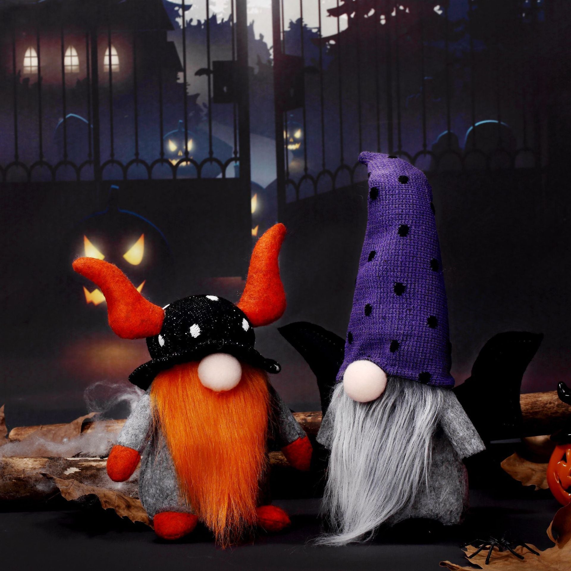 Halloween Bat Faceless Doll