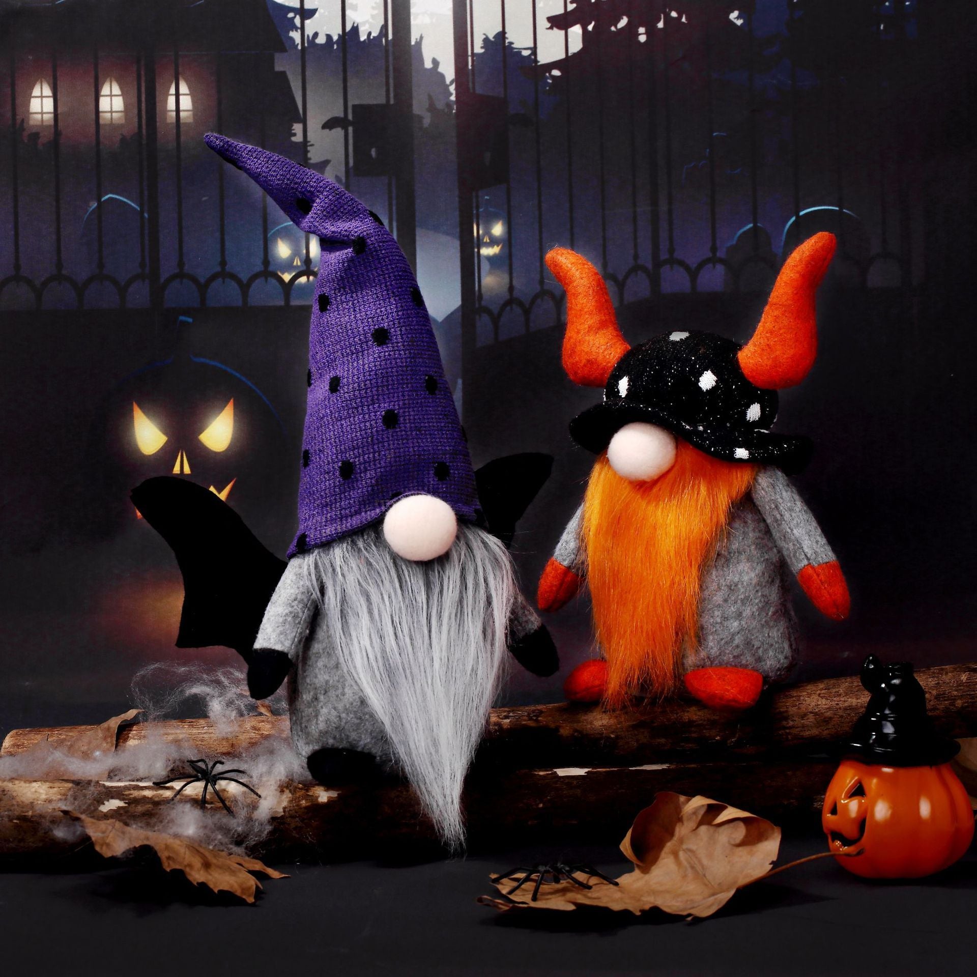 Halloween Bat Faceless Doll